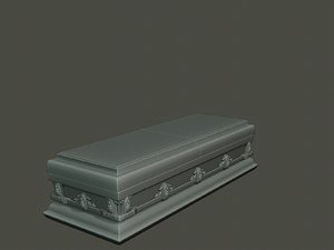 3D dancing coffin model