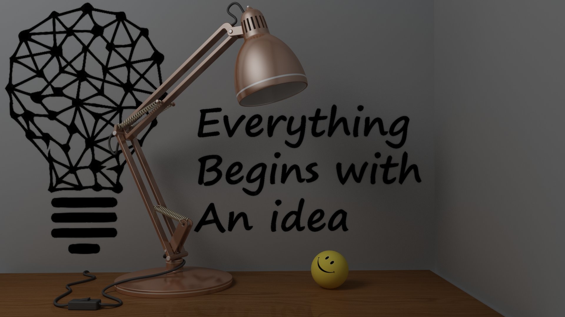 Study table lamp books 3D TurboSquid 1585901