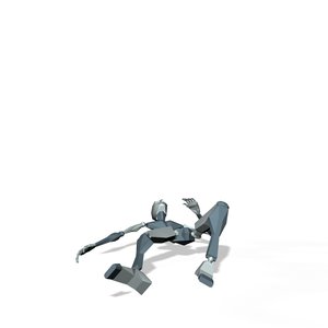 Soldier falling dead T06