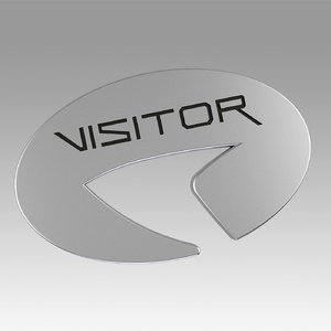 picard starfleet visitor 3D model
