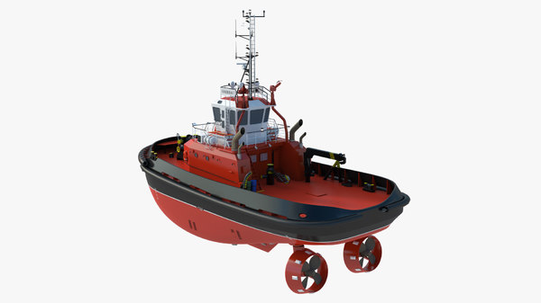 3D towing ship vessel model - TurboSquid 1586454