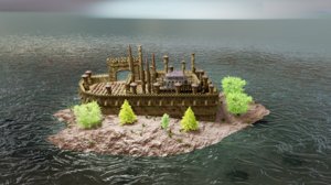 High Poly Castle