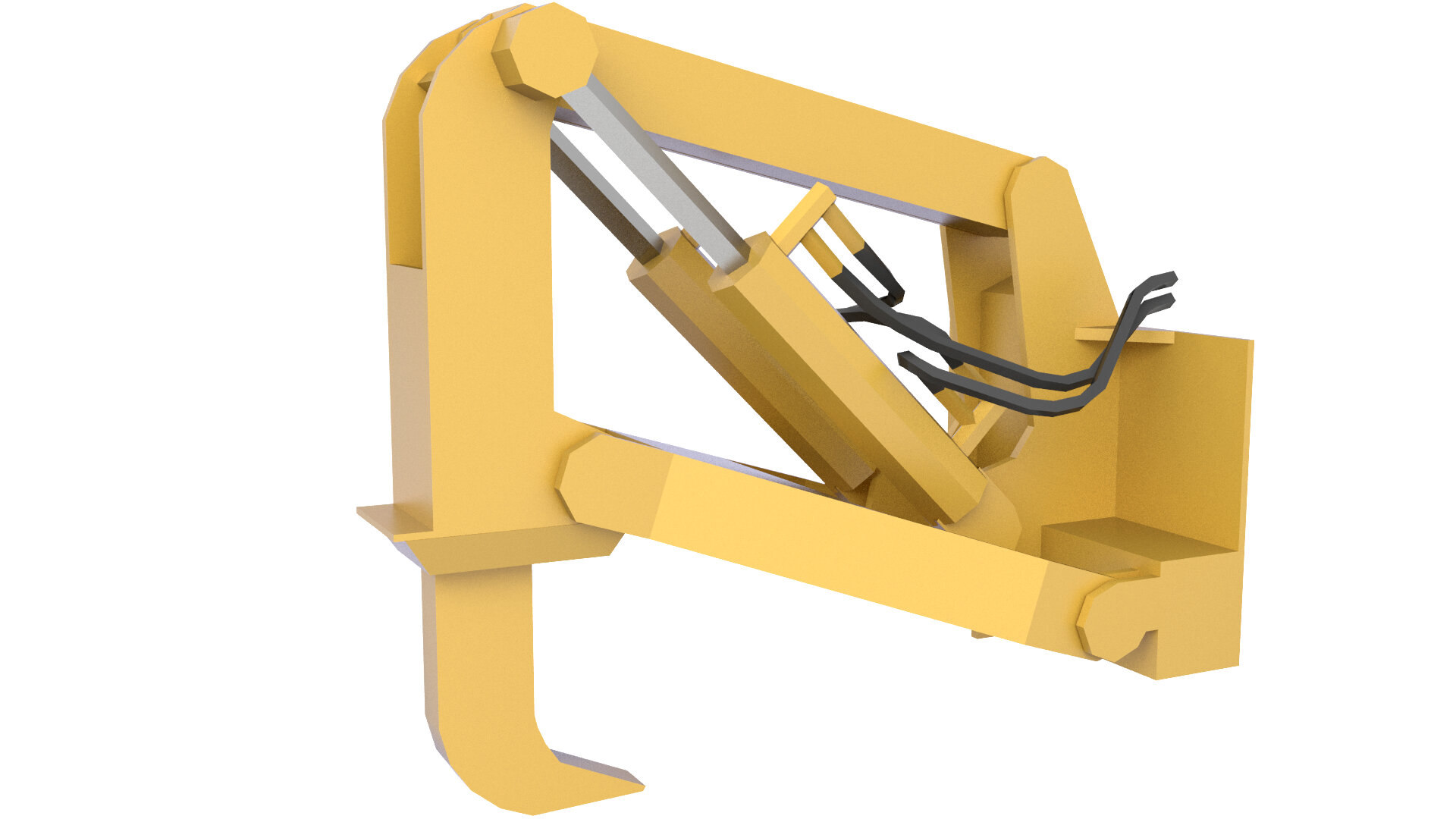 3d Model Texture Ripper Ripper LowPoly 2 3D-Modell - TurboSquid 1587107