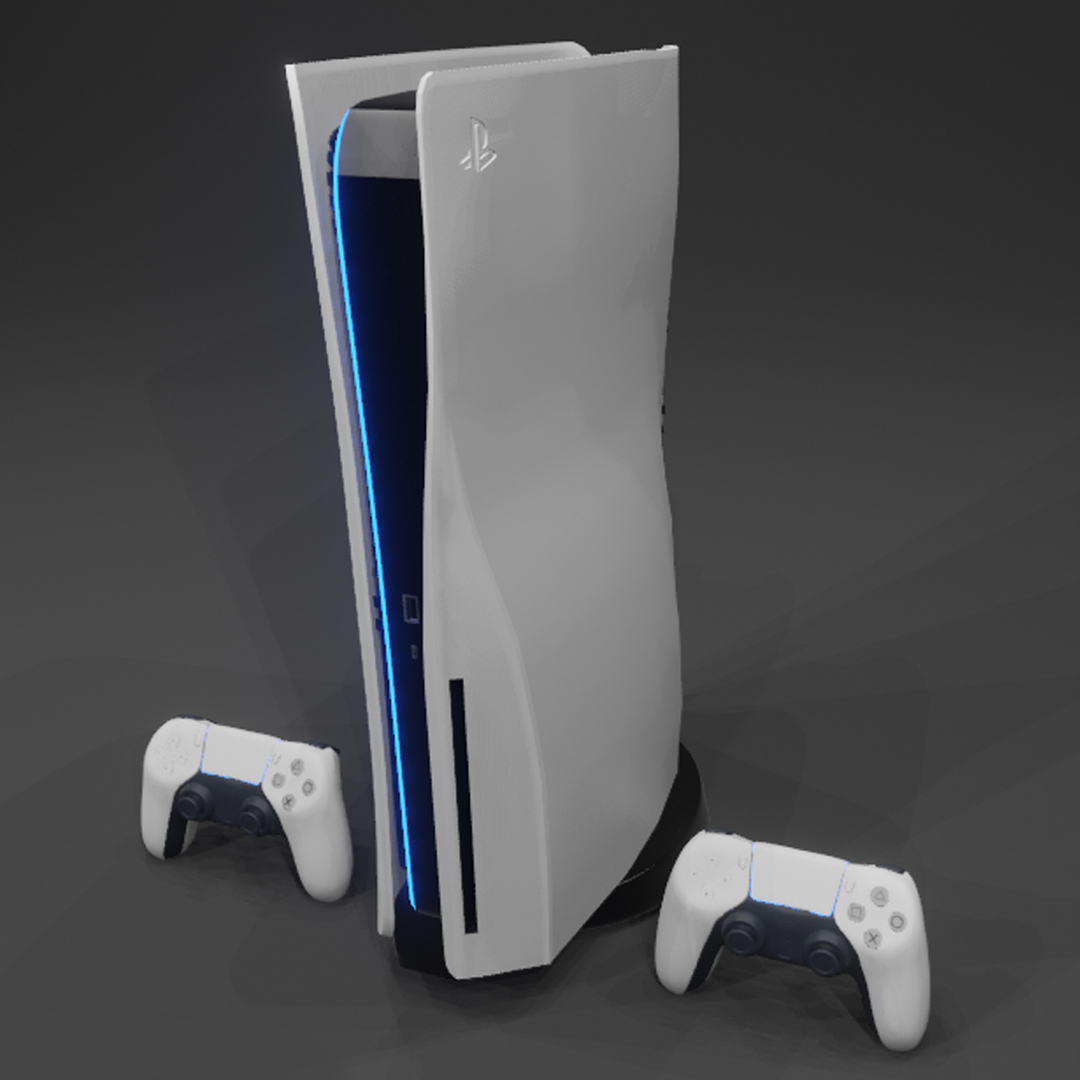 Playstation 5 3D model - TurboSquid 1587347