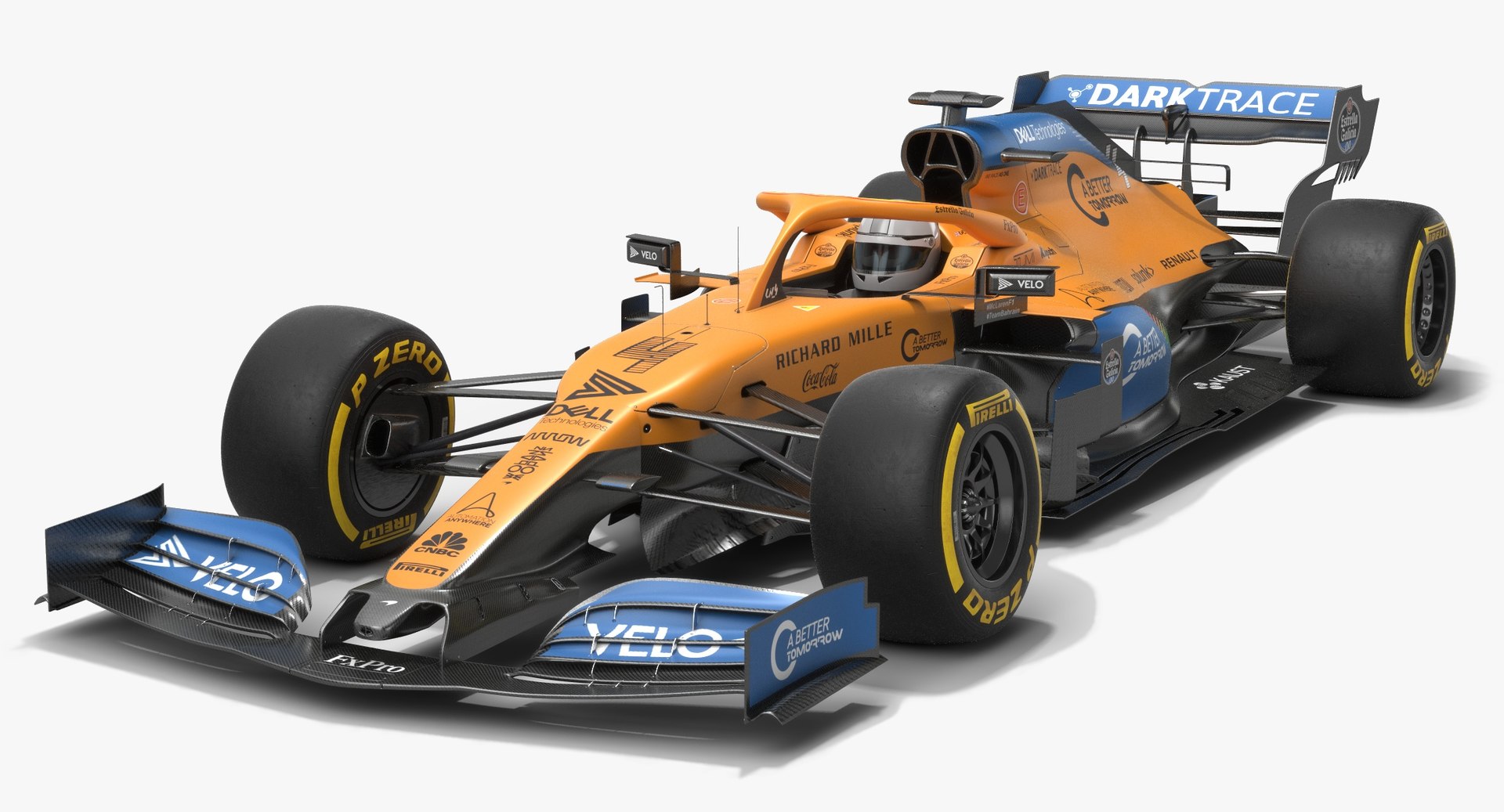 modèle 3D de McLaren F1 MCL35 Formula 1 Season 2020 Livery ...