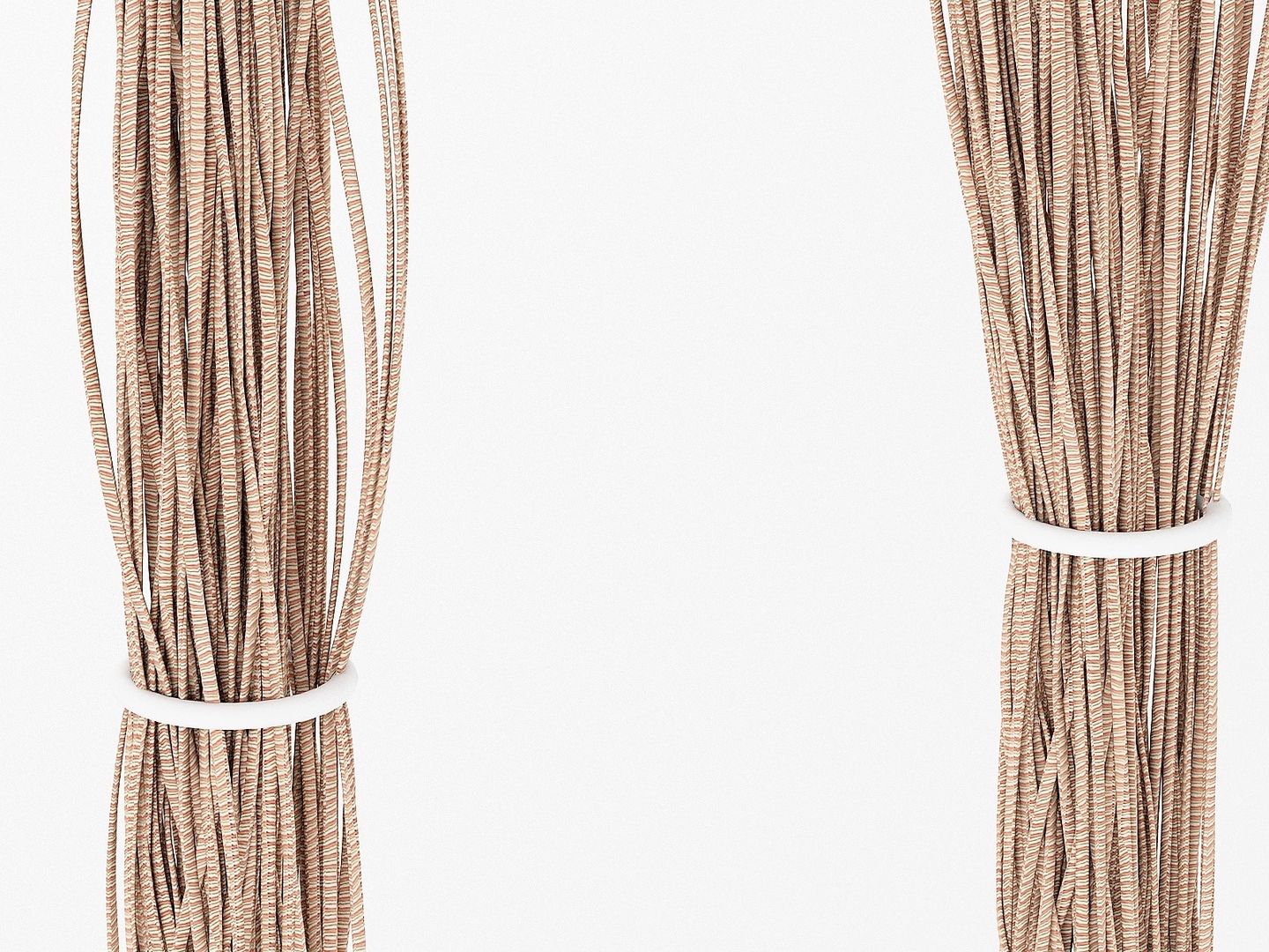 3D rope curtains model TurboSquid 1587872