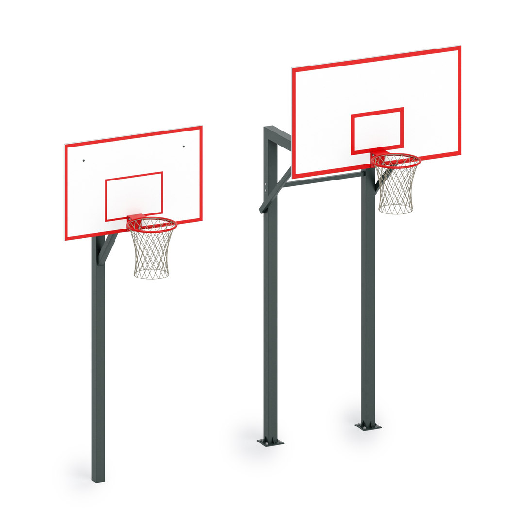 Basketball hoops 3D model TurboSquid 1587894