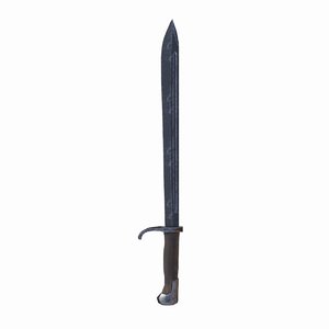 broadsword sword model