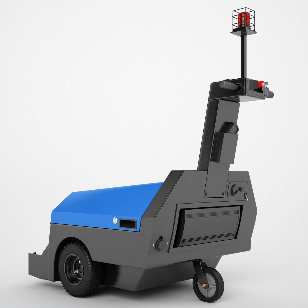 Electric Shopping Cart Pusher 043Dモデル TurboSquid 1588690