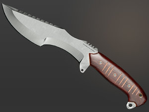 3D tracker knife model