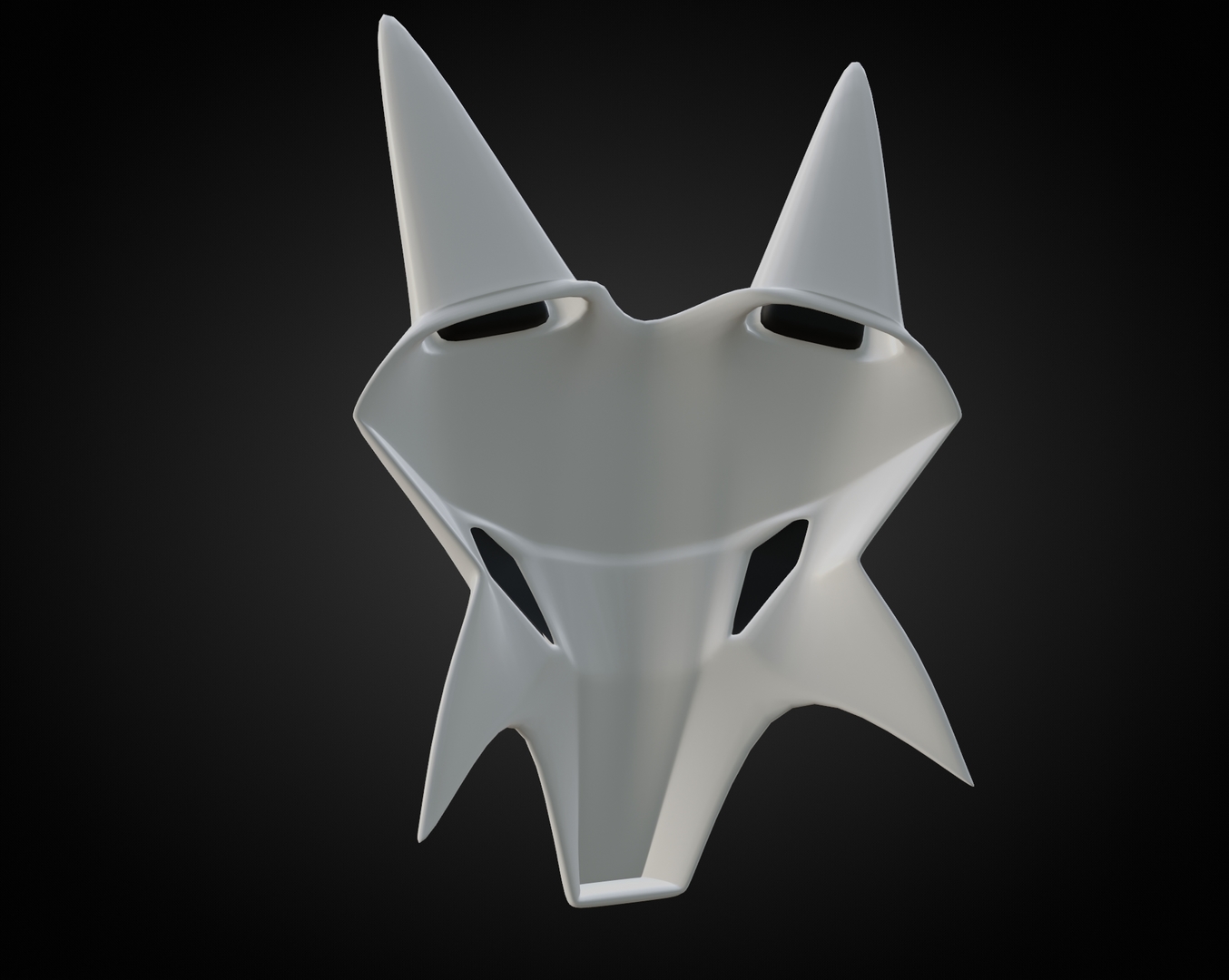 3D mask wolf - TurboSquid 1588826