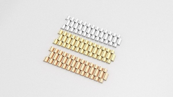 3D president watch bracelet link