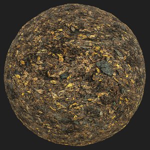 Seamless PBR Mulch Pile Material