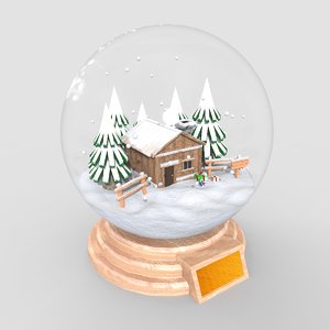 snow globe 3D