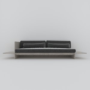 3D muse sofa bespoke furniture model