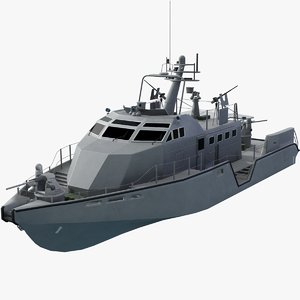 mark vi patrol boat 3D