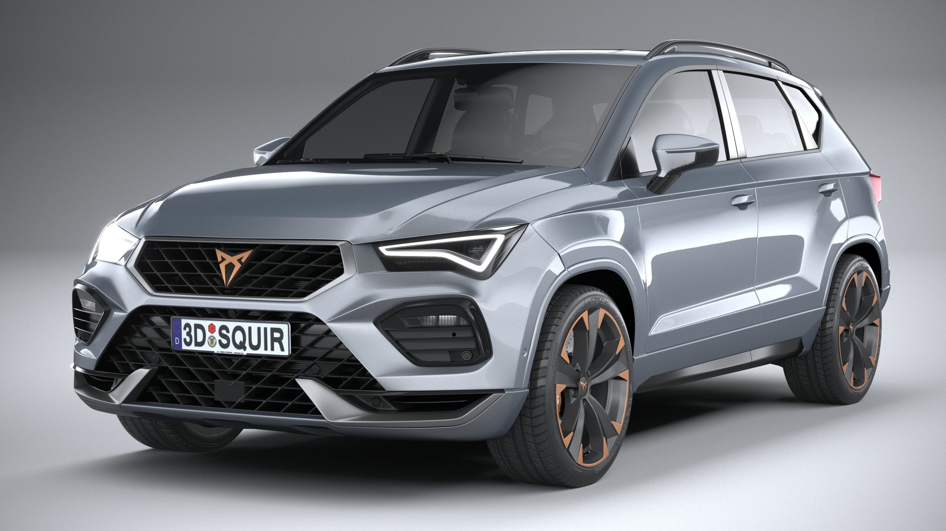 Seat ateca cupra model - TurboSquid 1590018