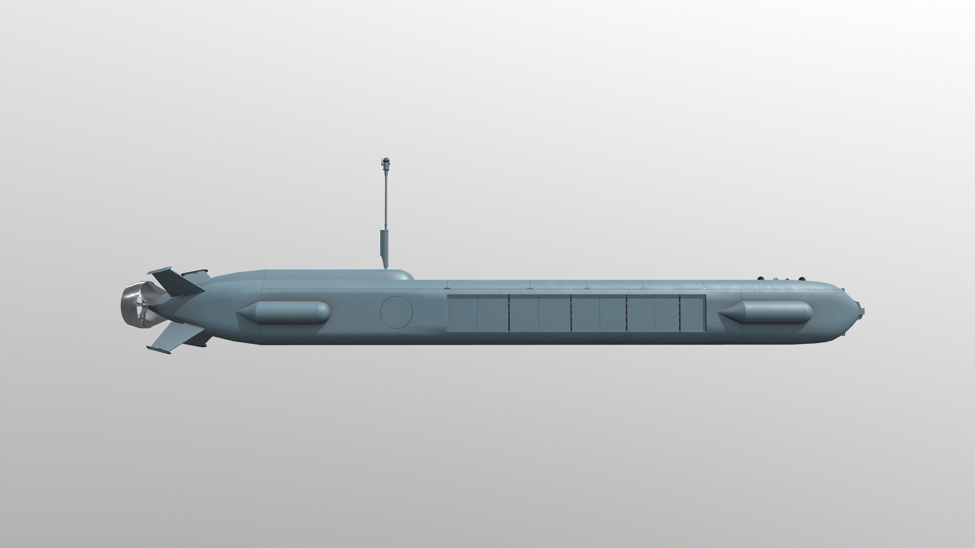 3D orca xluuvs submersible model - TurboSquid 1590267
