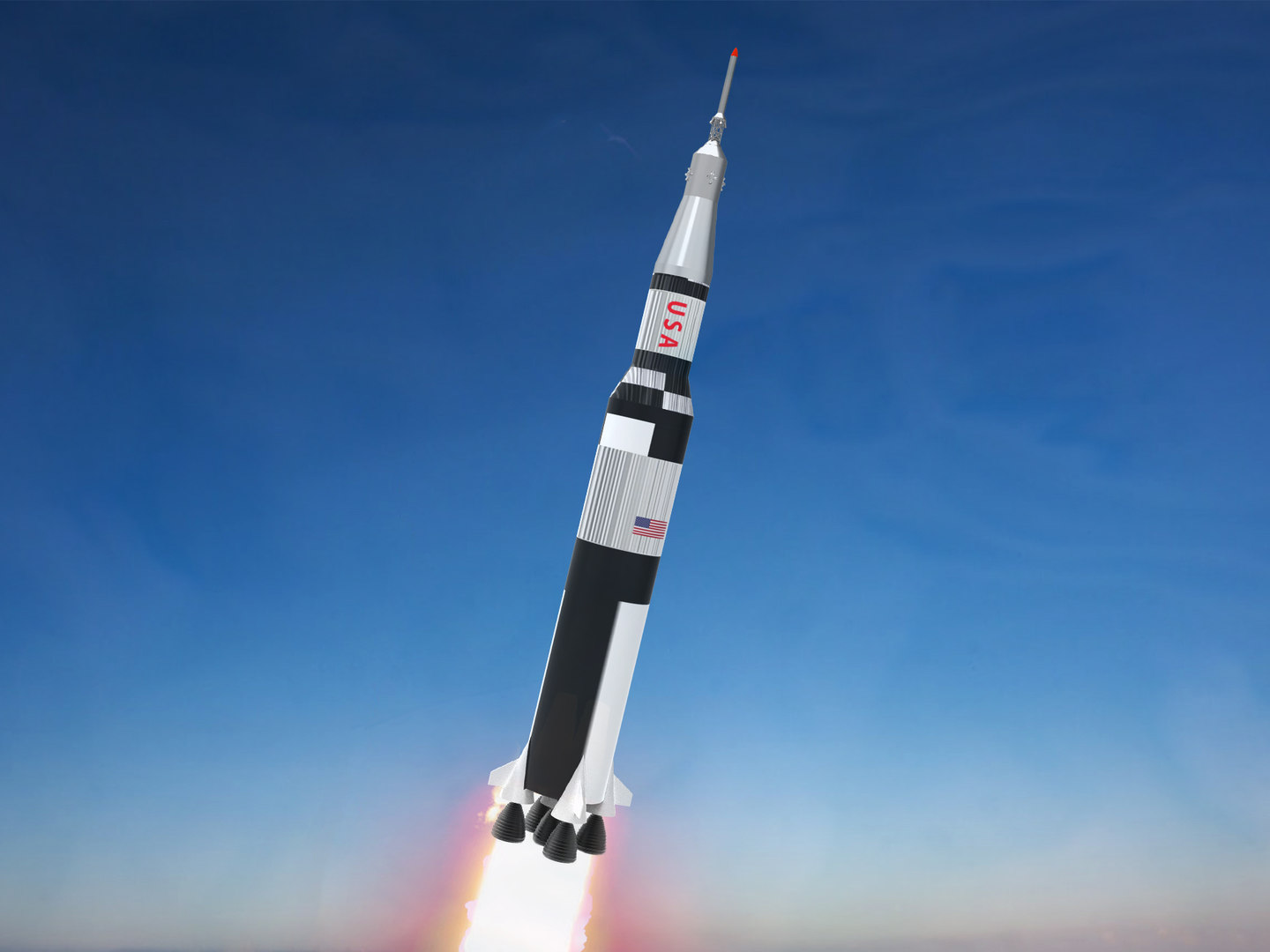 Saturn v 3D TurboSquid 1590321