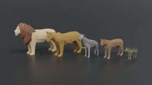 african predators animals model