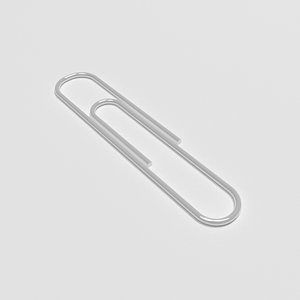 paperclip office 3D model