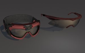 3D soldier glasses goggles
