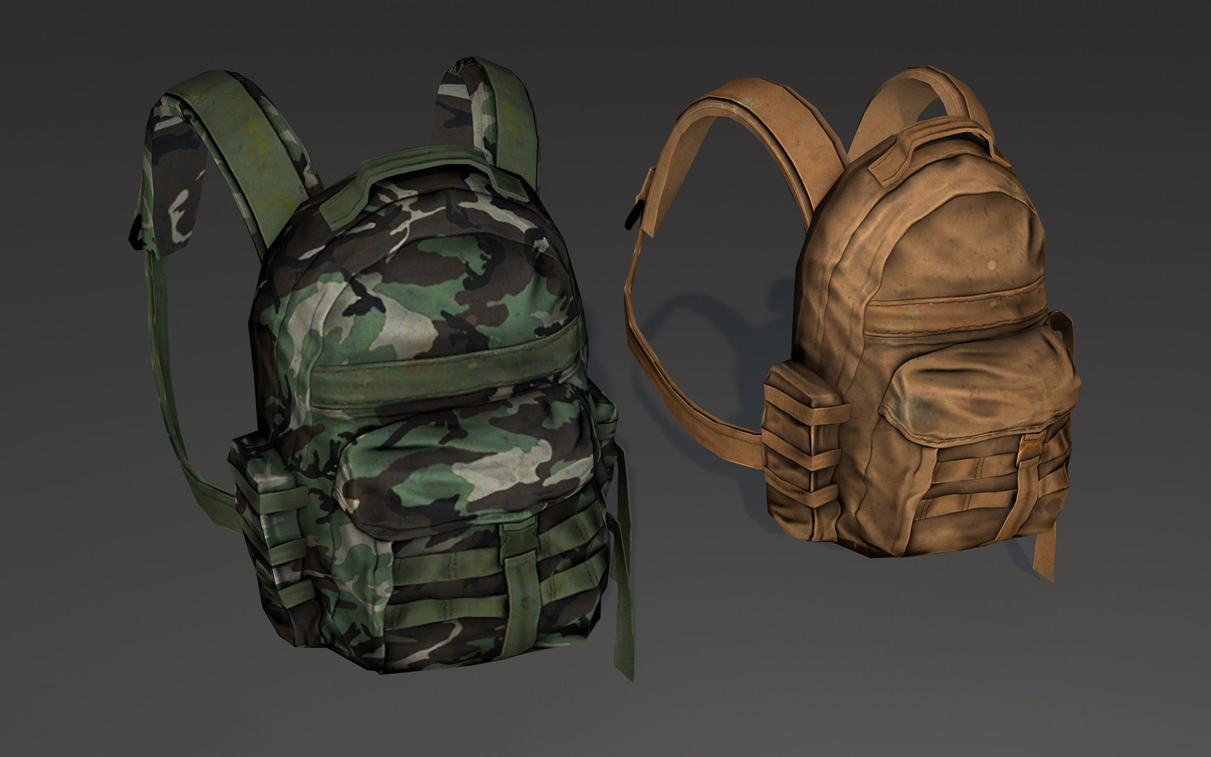 Soldier backpack 3D model TurboSquid 1590985