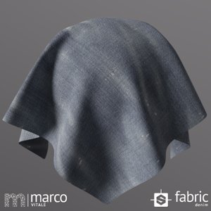 Procedural Fabric - Denim (Twill Weave)