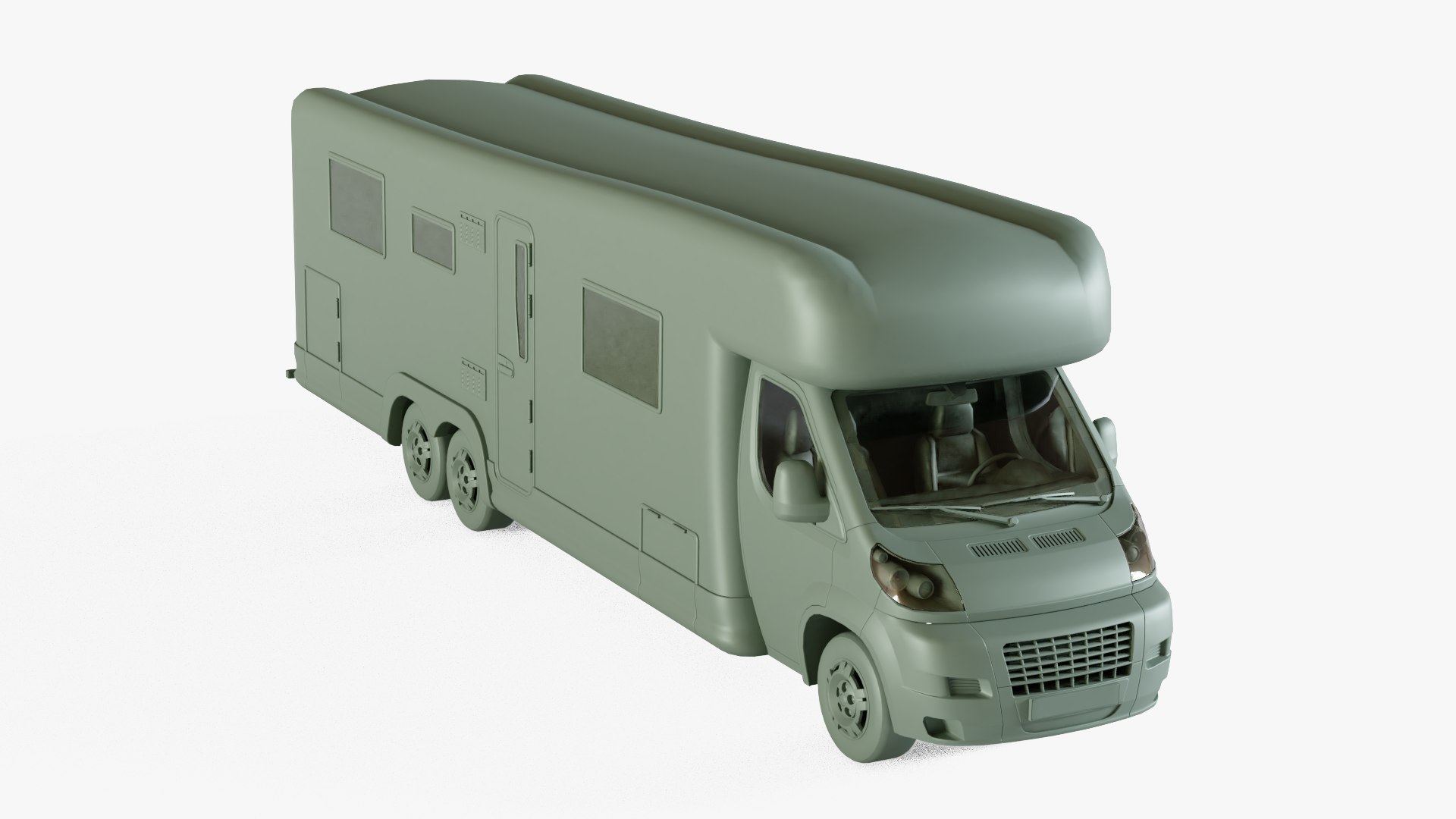 Camper van 3D model - TurboSquid 1591174