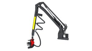 forestry crane 3D