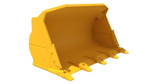 3D excavator bucket