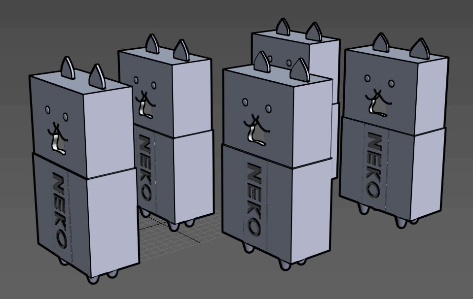 The Battle Cats Eraser Cat 3DModell TurboSquid 1591331