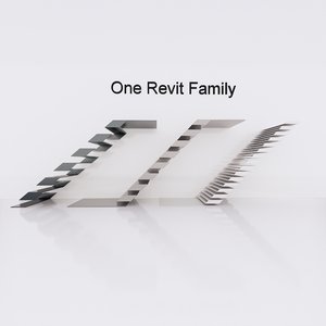 3D special staircase created revit