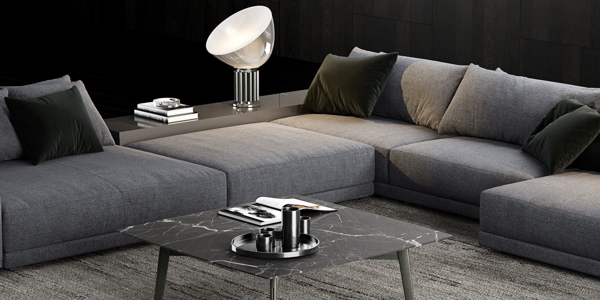 Poliformブリストルソファ33Dモデル TurboSquid 1591419