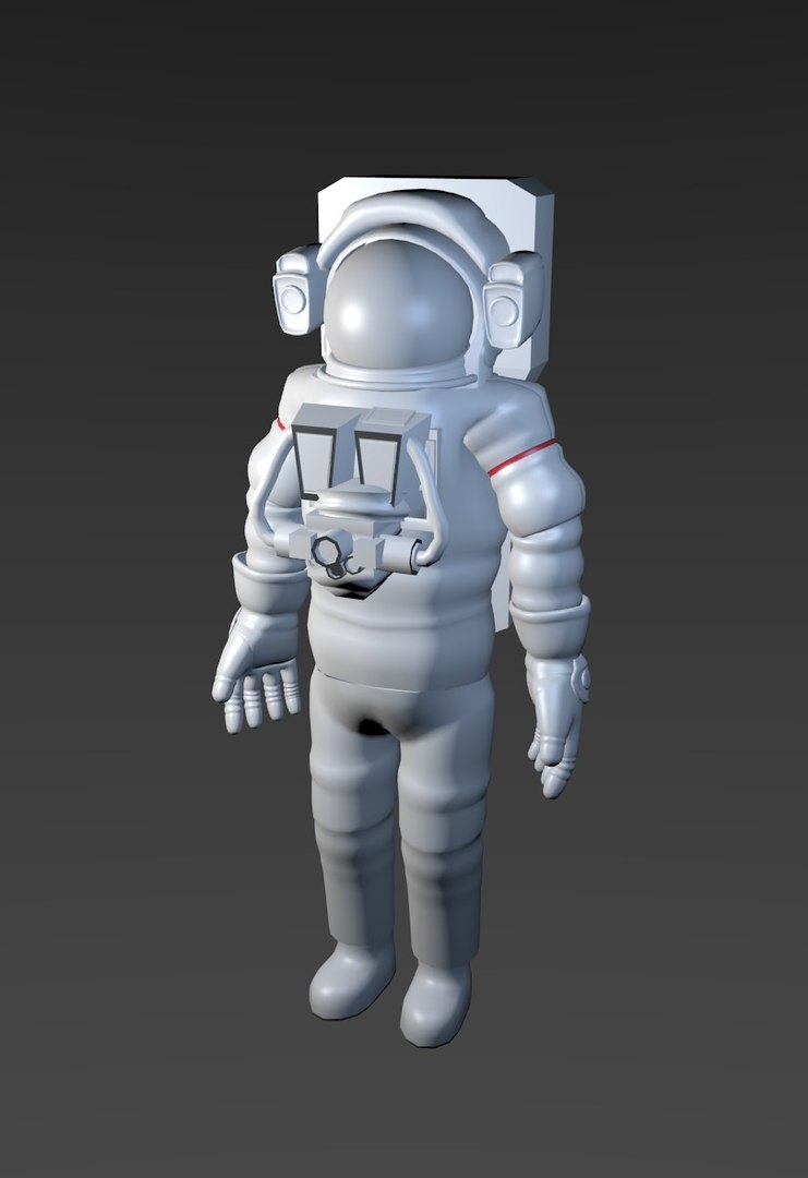 astronaut model figure
