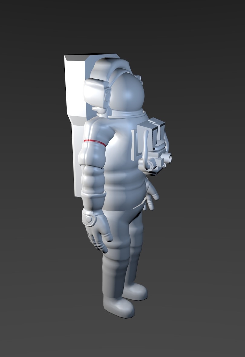 astronaut model figure