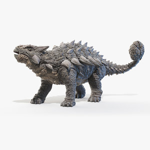 ankylosaurus model