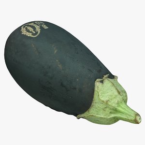 scan eggplant 3D