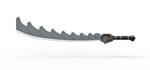 3D super composite sword