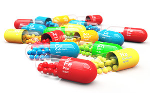 3D pills - capsules model