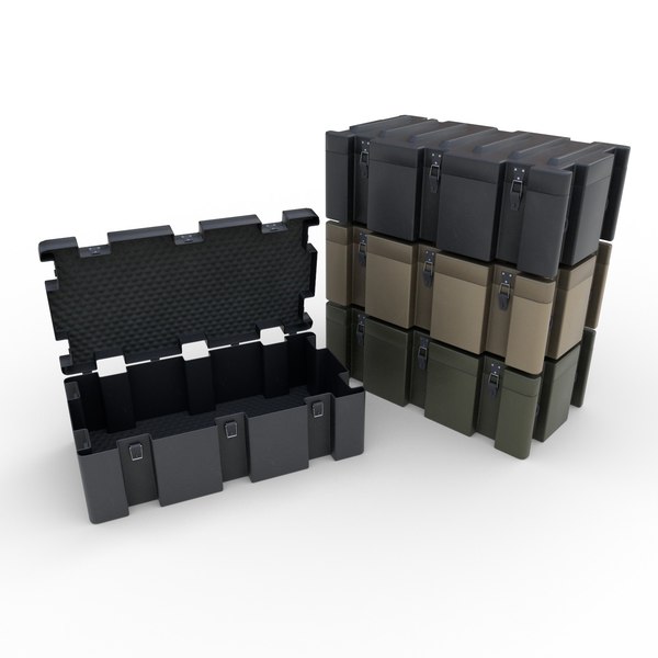 3D Military Crate - TurboSquid 1591796