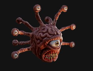 beholder monster 3D model
