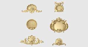 3D onlays shells