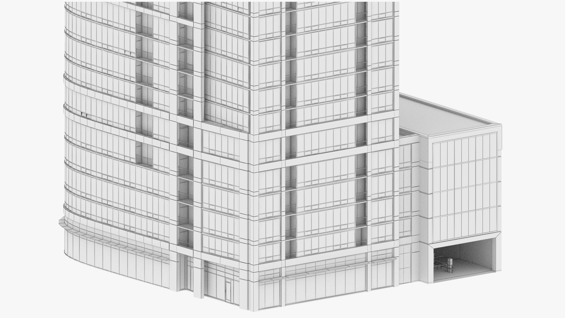 Modelo 3d Rascacielos Lifehouse TurboSquid 1592406