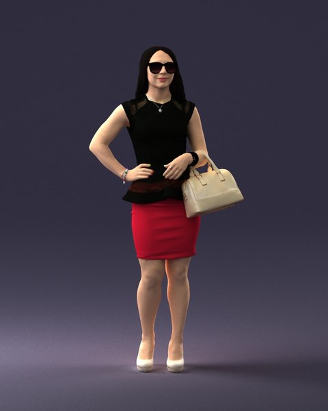 human ready 3D model