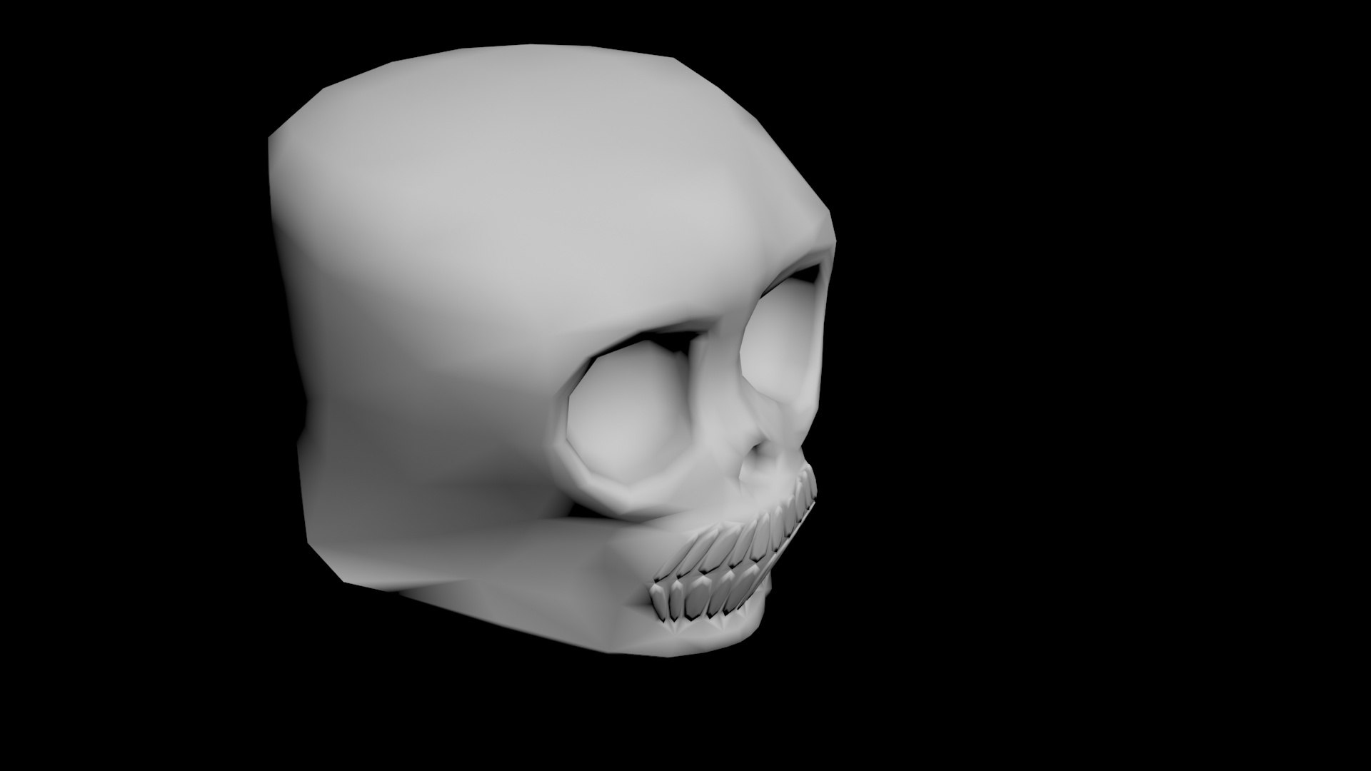 Skull head 3D model - TurboSquid 1592517