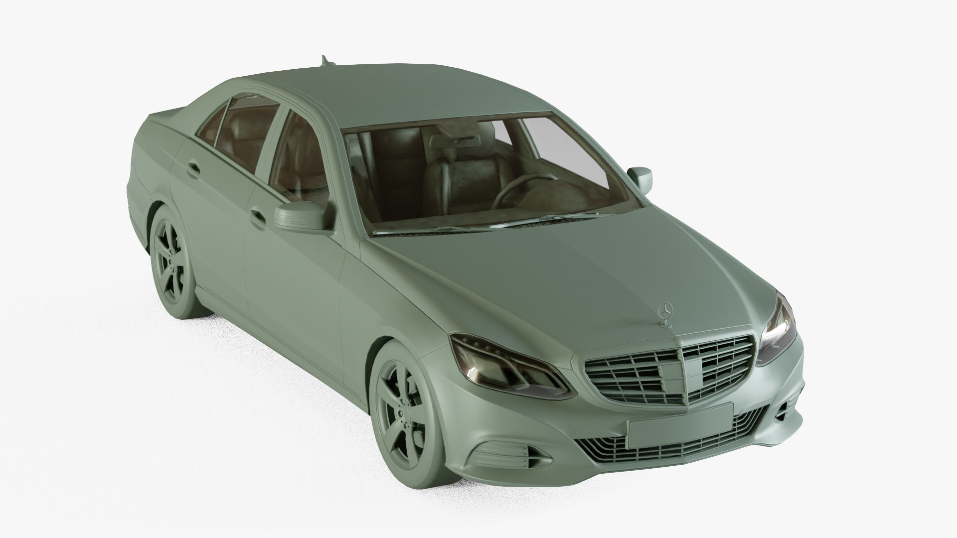 3D mercedes model TurboSquid 1592678