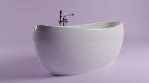 3D bath shower unit