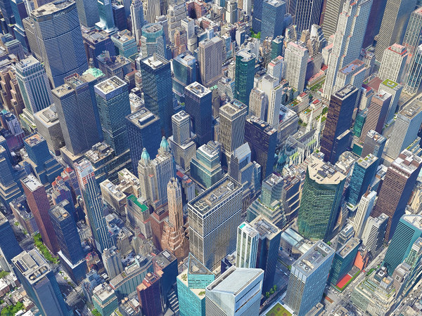new york city manhattan model
