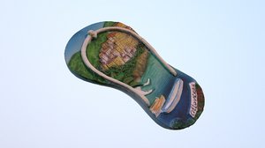 3D cieloverde thongs magnet souvenir